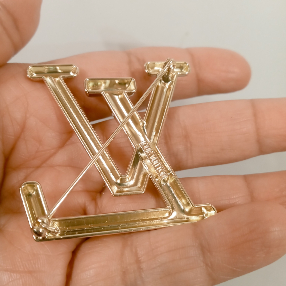 LV Monogram Brooch - Picture 2 of 2